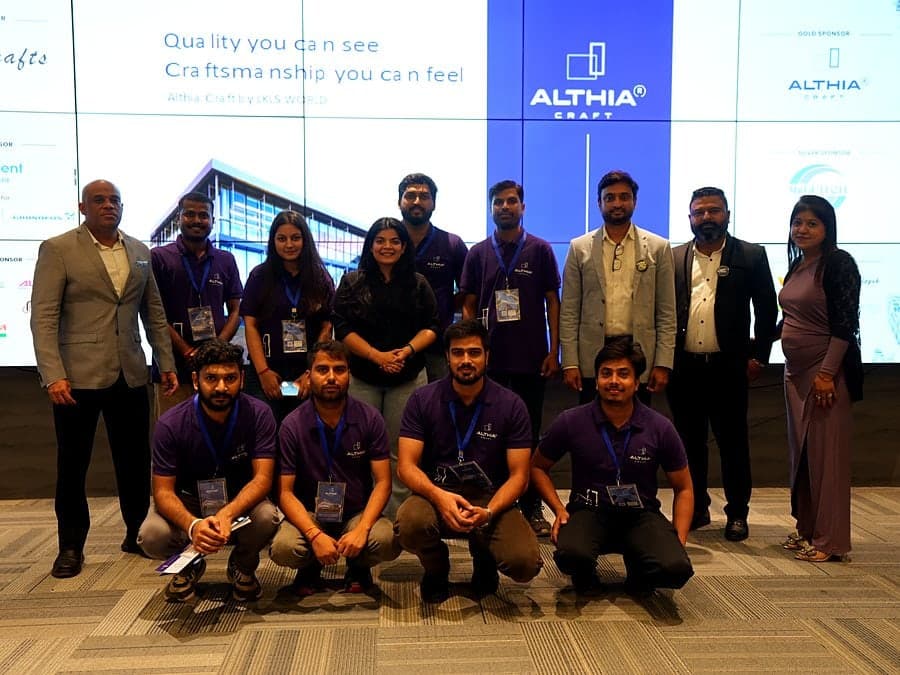 Althia Craft team at an industry showcase at KC