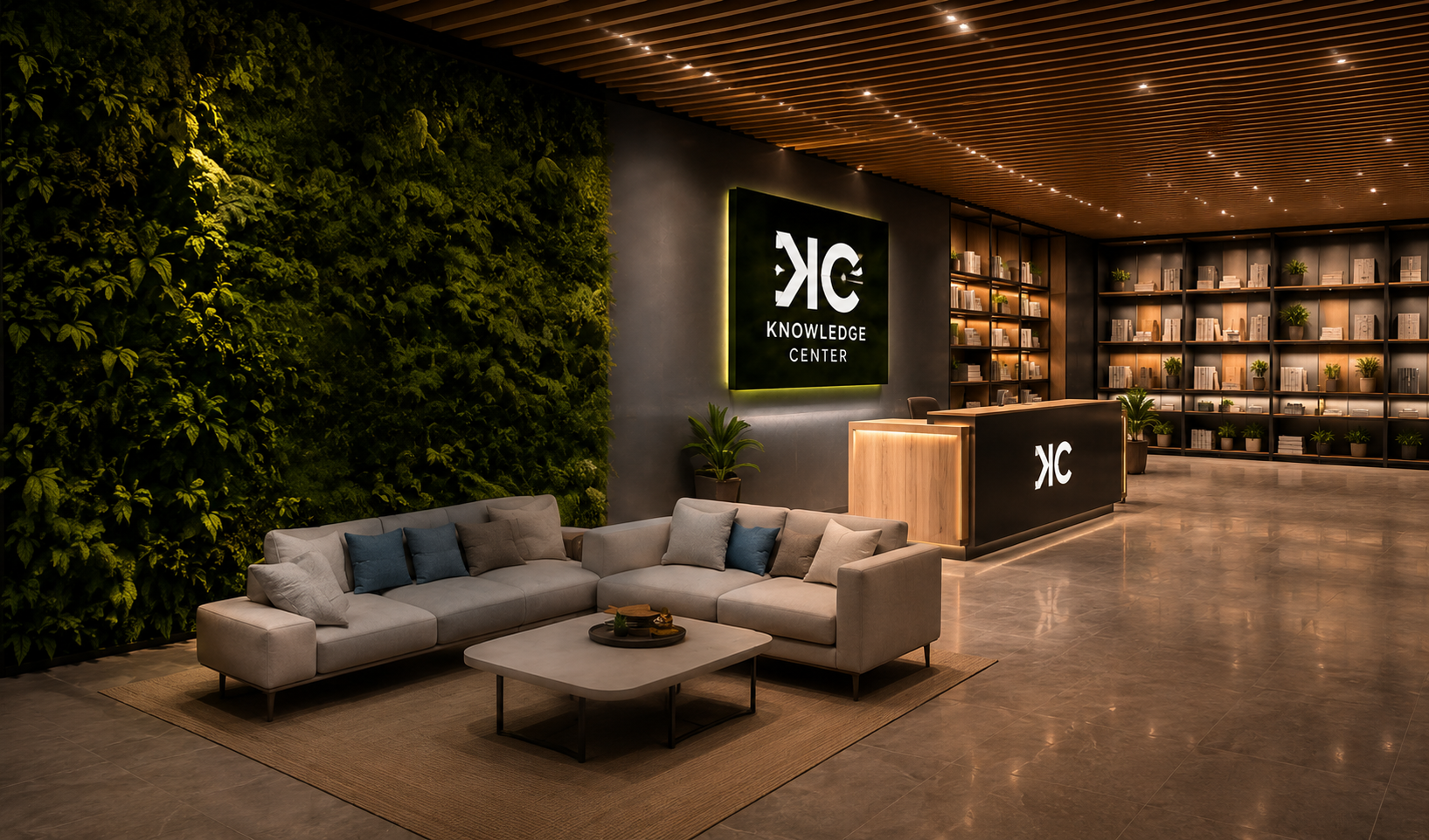 Reception at Knowledge Center